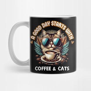 cat & coffee Mug